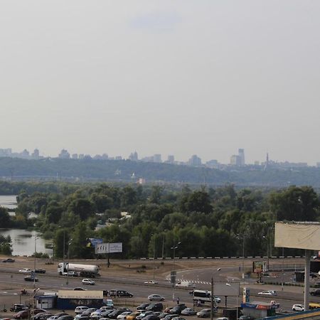Panoramic View Lux Apartment On Metro Osokorky Kiew Exterior foto